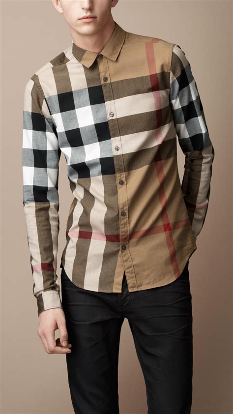 burberry camisa|Burberry shirt for men.